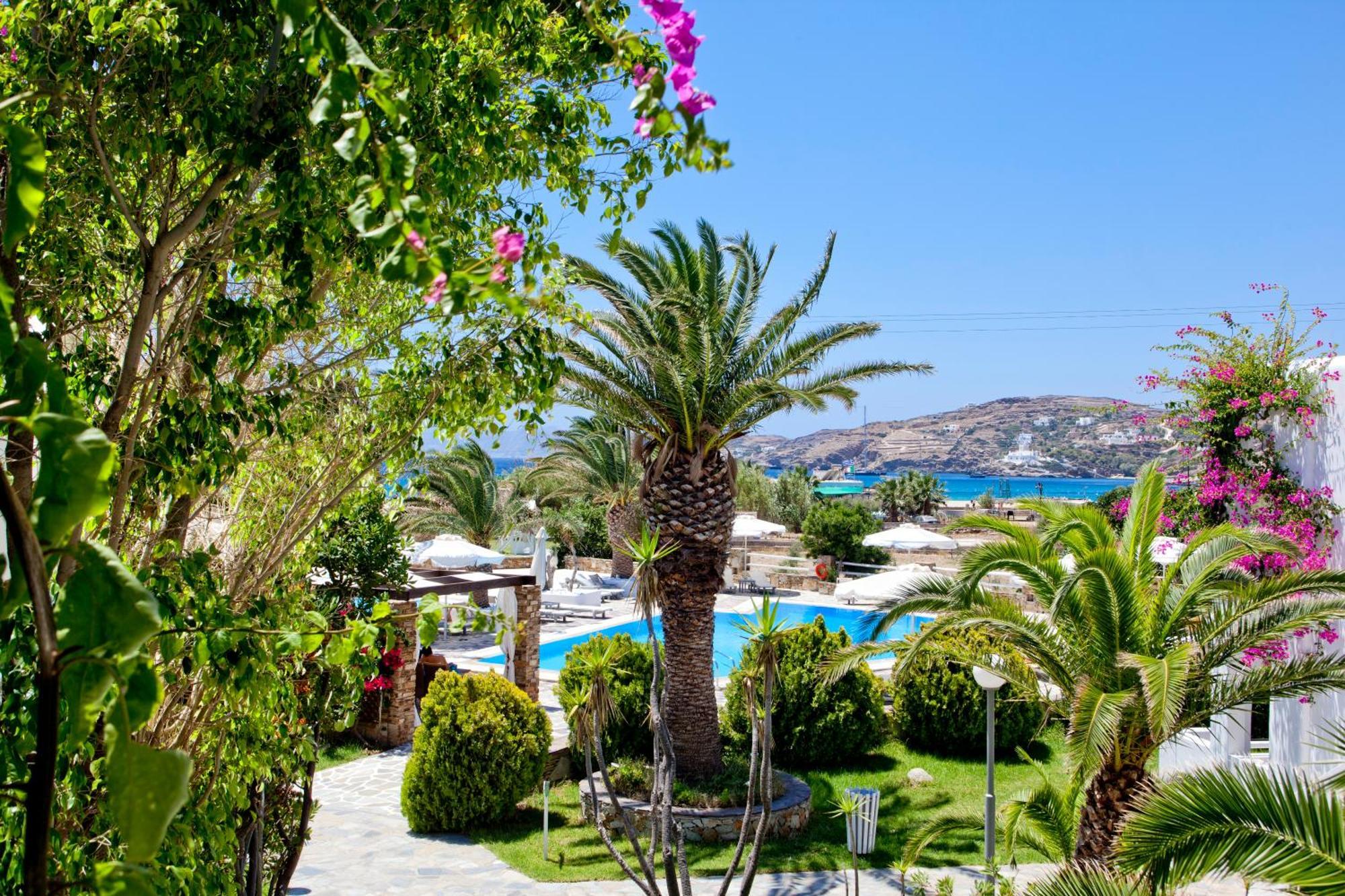 Dionysos Seaside Resort Ios Mylopotas Dış mekan fotoğraf